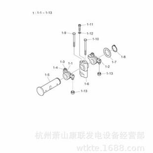 65.90020-0124A卡尔德六角螺栓PU158斗山