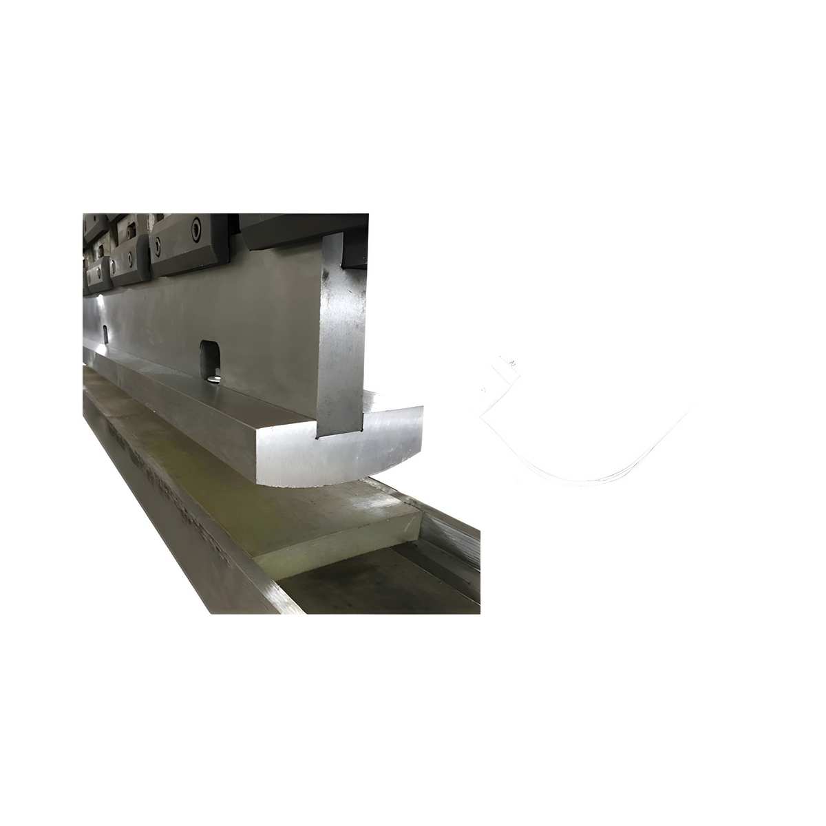 折弯机圆弧模具 模板厂不锈钢包边上下刀模板材无痕成型模现货