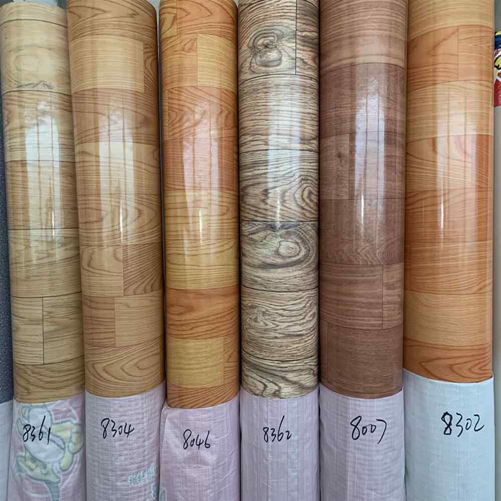 加厚防滑PVC地板革 木纹大理石耐磨地胶工程革 家用商用运动地板