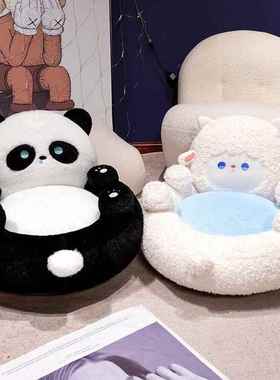 可卧坐垫新款地上沙发椅坐懒人PRZ榻榻米办公墩女孩爱客厅看书室