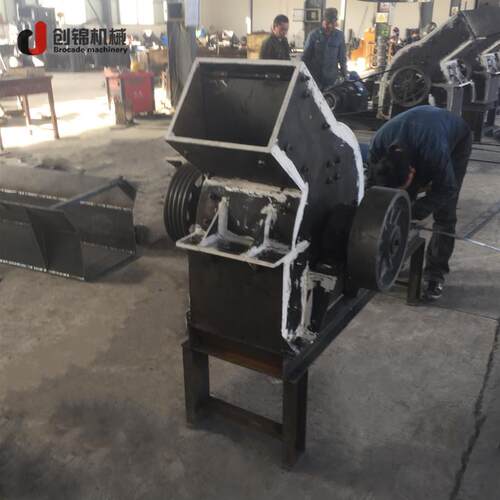 油电两用锤式打砂机 PC400*300锤式破碎机 建筑垃圾粉碎机