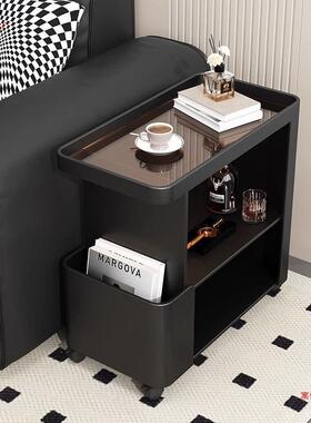 轻奢款创客厅移动小推车铁艺现家用意沙简约茶几置VCP物床架头柜