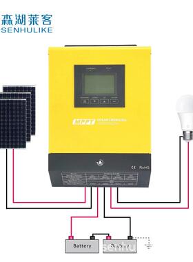 MPPT太阳能充电控制器 60A/100A 12V/24V/48V/96V 电压自动识别