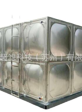 2立方不锈钢水箱制造不锈钢水箱304方形不锈钢生活水箱