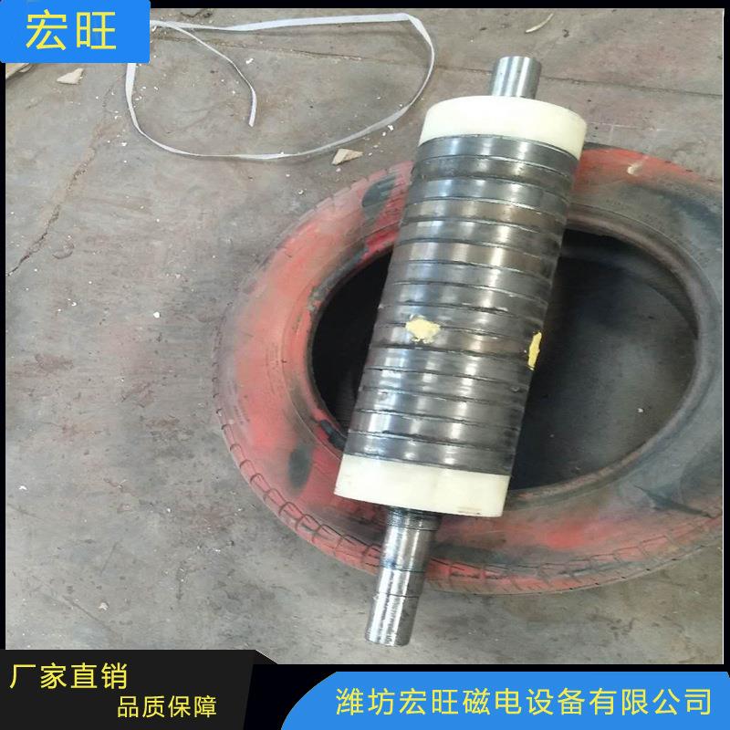永磁滚筒干粉颗粒状或小块物料理想除铁设备