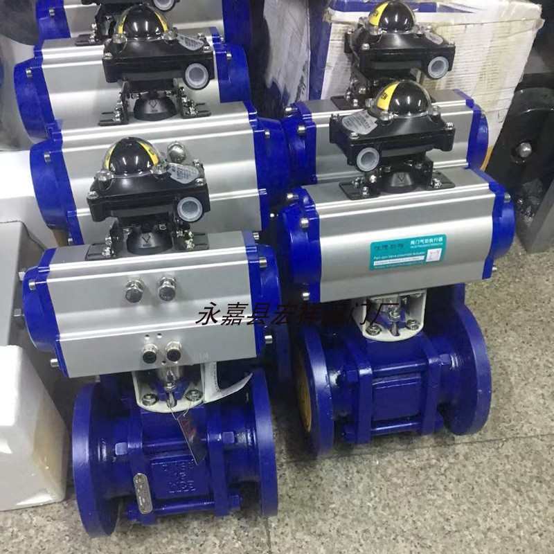 Q641TC16C 电动气动不锈钢精密全衬氧化铝调节耐磨硬密封陶瓷球阀