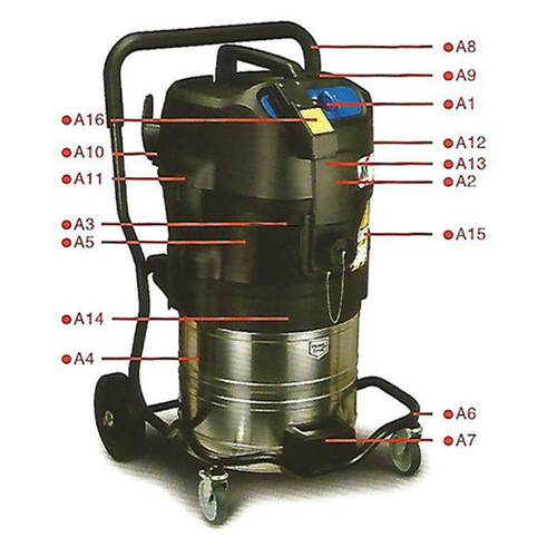 ALTO防爆吸尘器特种工业防爆吸尘器大功率工业粉尘易燃物吸尘器