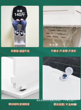 TXP式脸其盆架卫生间置物架防落地式欧用品厕所水柜子收纳他夹缝
