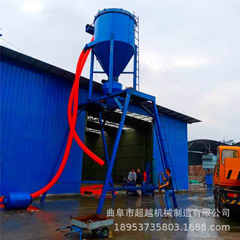 新品气力输送机 氧化铝粉无尘气力装车机 自动上料真空负压吸粮机