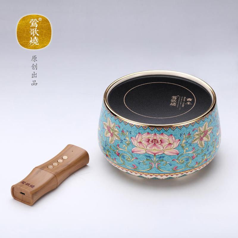 莺歌烧电陶炉煮茶家用炉小型泡炉铁壶银壶YG-551\/迷茶你茶型禾器