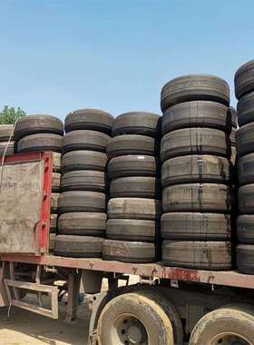 旧飞机轮胎H43.5x16.5-21 H40x14.5-19船舶护舷靠港防撞
