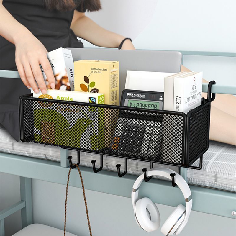 大学生宿舍神器床头置物架女寝室床上铺挂篮床边挂篮床边收纳框篮