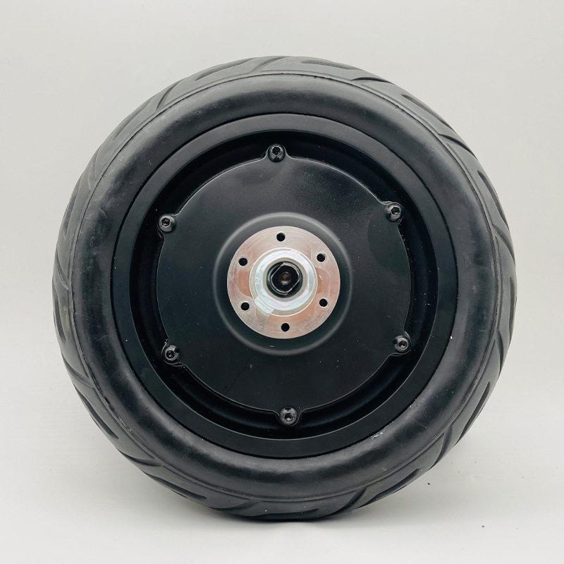 10电机碟刹轮毂电动车滑板车改装套件48V800W轮毂电机10*2.7-6.5