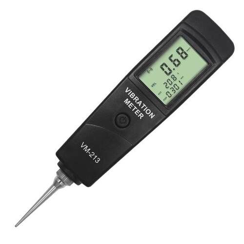 兰泰VM-213笔式测振仪 同时显示加速度/速度/位移 手持式测振计