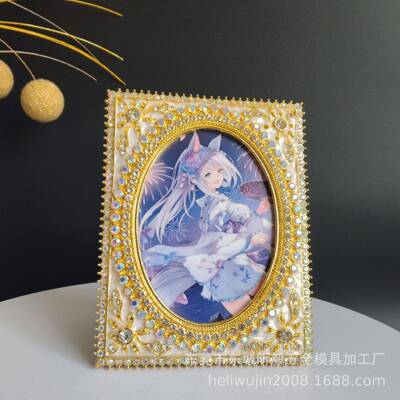 立体时尚简约色金金相框摆台，,影楼相框金xy0050,合相属框