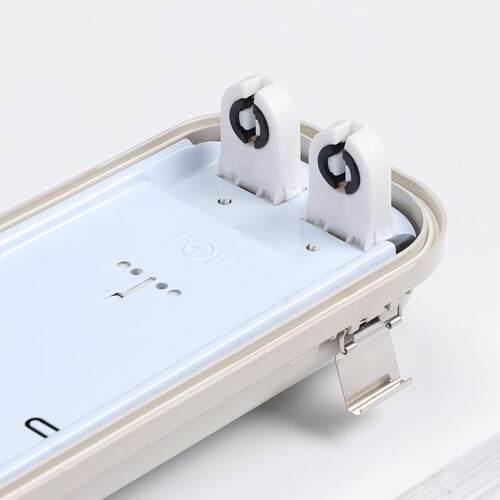 厂家直销LED2*18W应急照明灯 T8双管支架90至180分钟应急三防灯