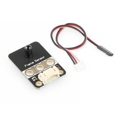 YFROBOT火焰传感器火源探测模块兼容arduinoMicrobit掌控板积木孔