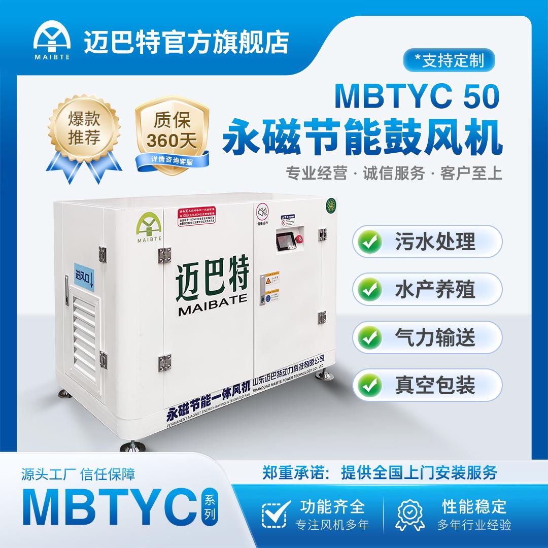 MBTYC50永磁节能鼓风机静音风机污水处理设备节能降噪低噪音