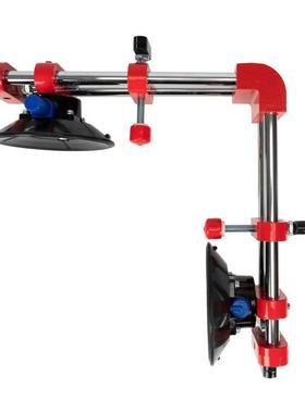 器瓷台面WOO安装90度直角红色拼缝拉紧大理石英砖石无缝接拼真空