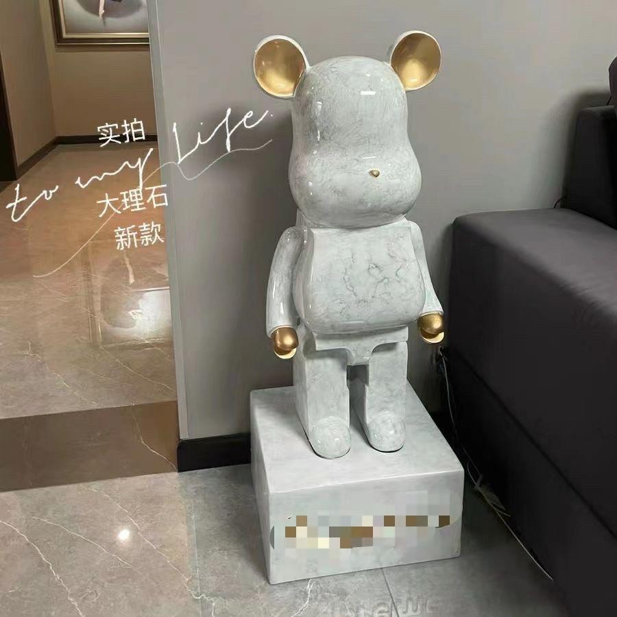 网红暴力熊存钱罐客厅落地摆件家居饰品电视柜沙发旁装饰品大号熊