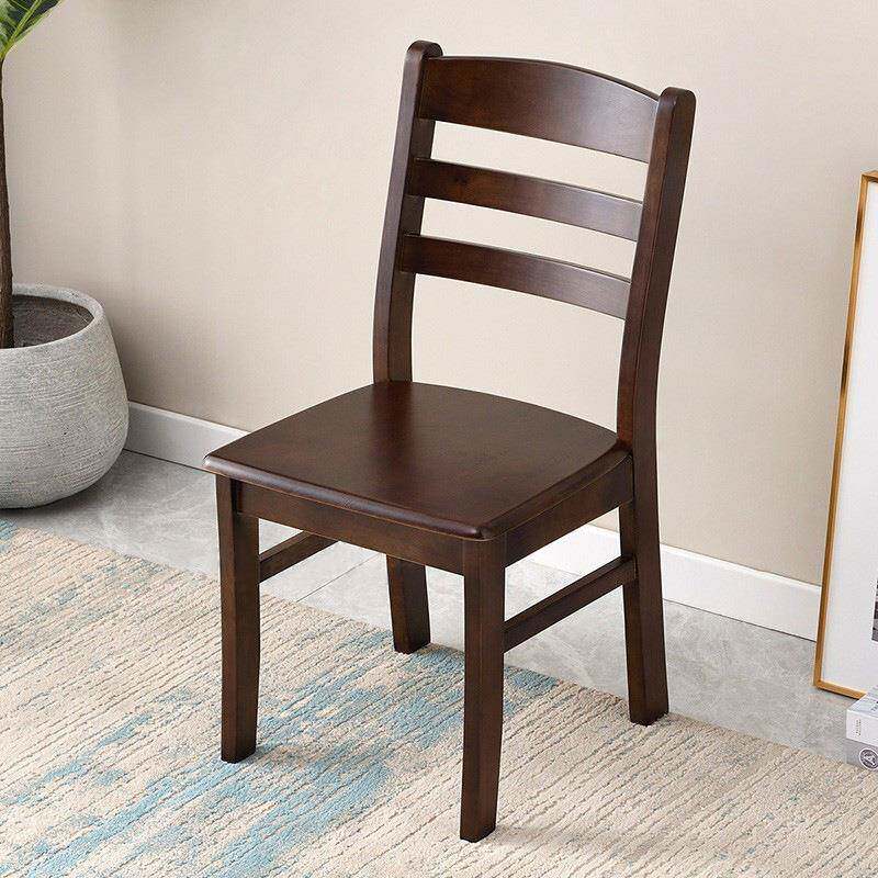 全实木餐约椅8013#家用餐桌椅子靠背中椅木头凳子简新式餐木厅吃