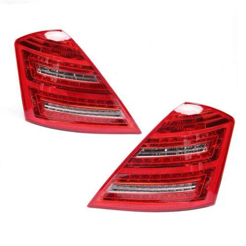 适用宾士S级W221尾灯S280 S300 S350 S400 S500 S600后刹车灯LED