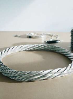 环圆O形状钢丝绳无接头钢丝绳镀锌起重80MM-100MM直径钢丝绳可定