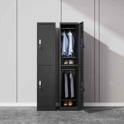 单门更衣柜铁DMG-3皮柜带衣锁员工柜健身房浴室储办简物柜钢制易