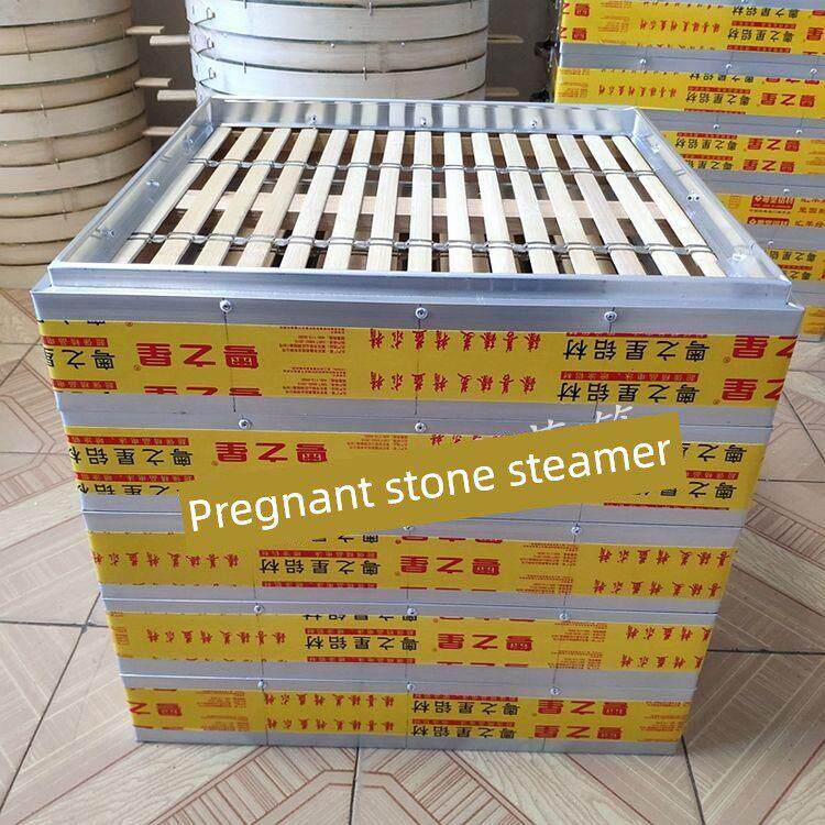 方形蒸笼加厚铝合金大蒸笼蒸格商业包竹制蒸笼袋不锈钢红糖馒头