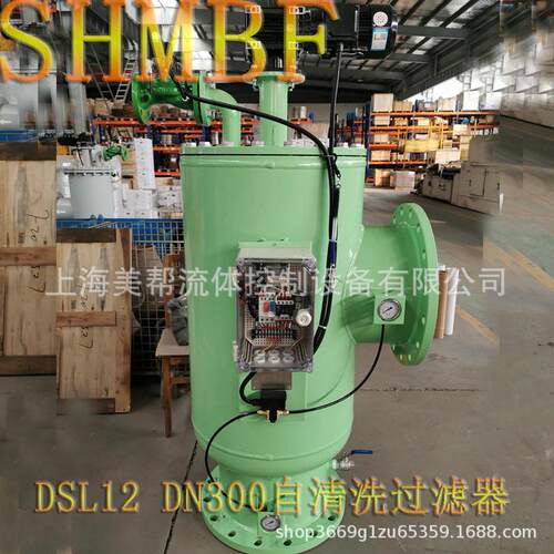 SHMBF 刷式过滤器 DSL12 DN300全自动自清洗过滤器  自清洗过滤器