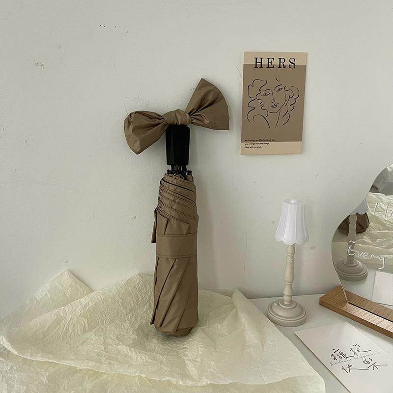 新款hairu动 气质款~禁欲系太伞手晴雨伞两用复古折叠阳遮阳伞女n