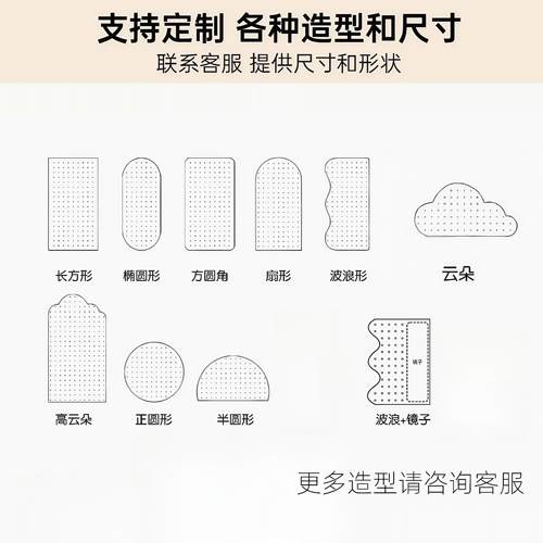 定制兔宝宝ENF级工具洞洞板工业风置物架欧松板墙上展示装饰收纳