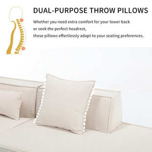 客厅用定制沙豆腐块发带组合模块化沙发枕头新品l型地板套装