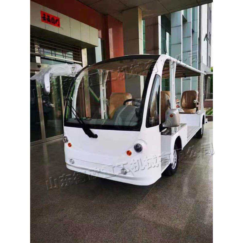 旅游景区度假村观光车 液压机场步行街四轮代步车 电动担架车