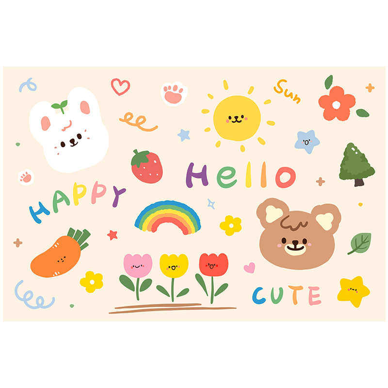 pvc皮革地垫防油可擦免洗地毯家用防水耐脏彩虹门垫,居家布艺,地毯,淘宝优惠券,粉丝福利购,淘宝优惠卷