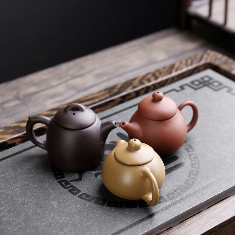 紫砂壶全套原矿口小指尖宜兴茶壶