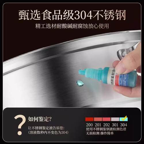 厂家直供304不锈钢蒸锅加厚食品级家用双层三层汤锅大容量蒸锅