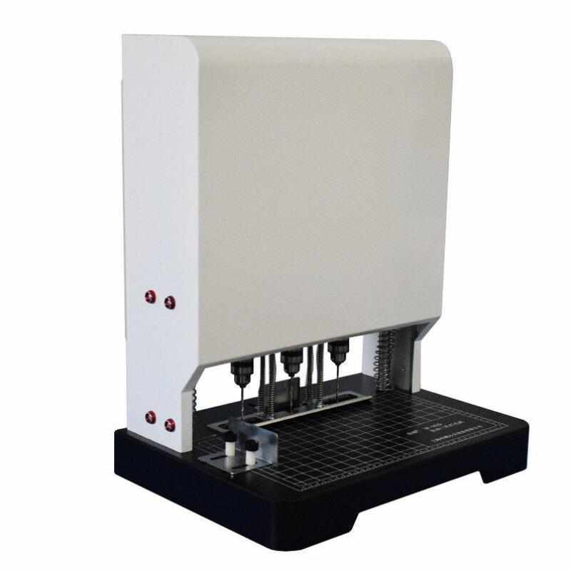 奇砚QY-50ZD孔距可调自动打孔机干部人事档案资料装订机线装卷宗