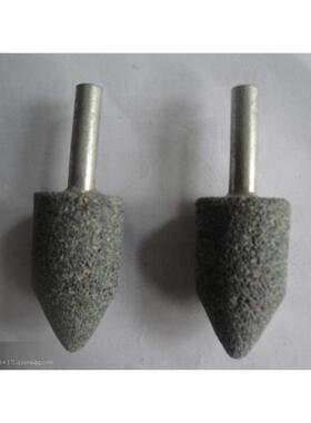 普通磨头灰色A20/25/0*660°锥棕刚玉打磨头金属铸铁专用