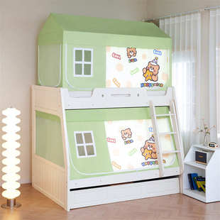 卡通儿童2024印花防款下铺上床蚊帐强防摔帘子母新蚊遮光 家用