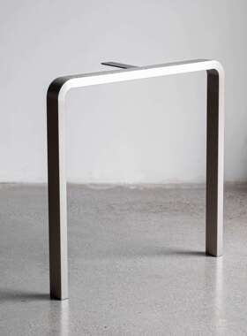 artek不锈钢桌脚拉丝本色桌腿/尺寸不锈钢本色