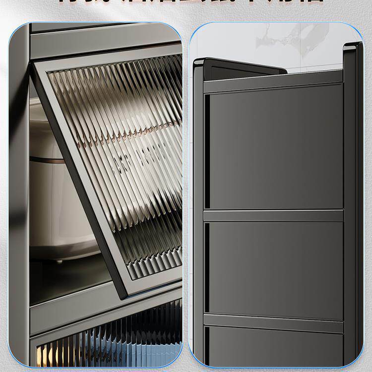 厨房置物架微波炉收纳地多落层储F97S986M物柜柜多功柜能橱碗柜夹