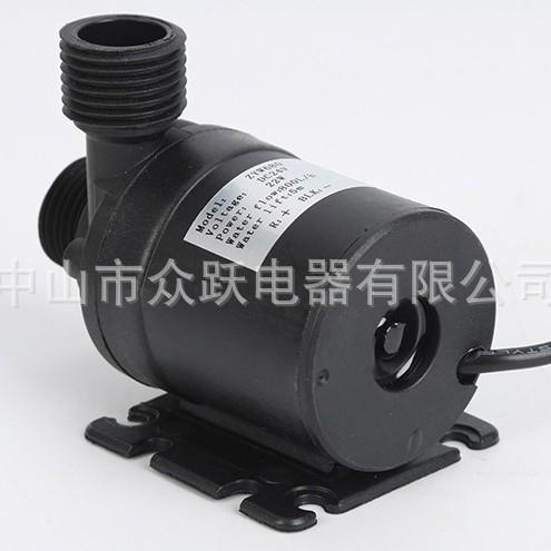 ZYW680 4分咀 DC12V/DC24V直流无刷水泵 太阳能水泵 洗头机水泵
