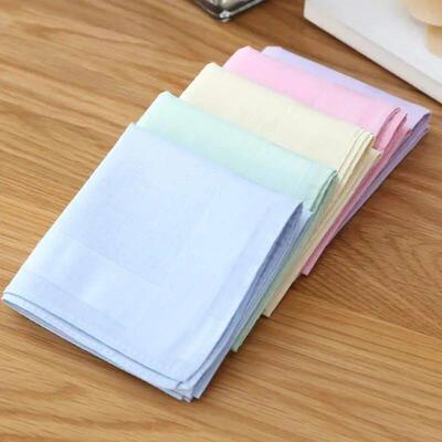 Men High Quality Cotton Handkerchief To Send Elders Square S
