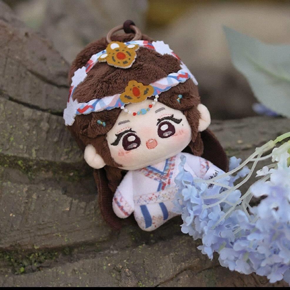 月鳞绮纪鞠婧祎露芜衣寄灵妄言拾光10cm棉花娃娃明星同款周边爆款