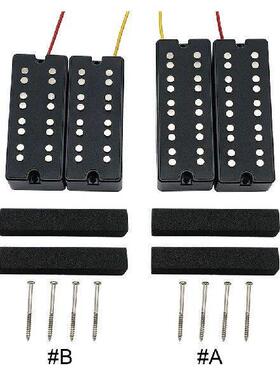 1Set Open 5/4 String Bass Guitar Pickups 2 Mounting Screw