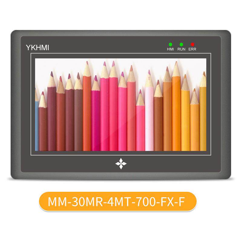YKHMI/中达优控 7寸MM-30MR-业触摸一体机触摸电容电工阻屏4器点
