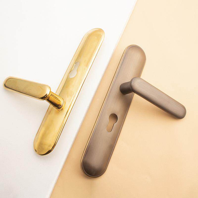 简约轻奢门锁静音房门锁家用室内卧室房间木门锁通用型锁具门把手