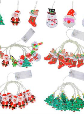 165cm Christmas Decoration LED Light Ornament Plastic Santa1