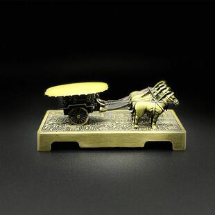 仿古秦始皇兵马俑铜马车摆件西安特色工艺品旅游纪念品厂家直销